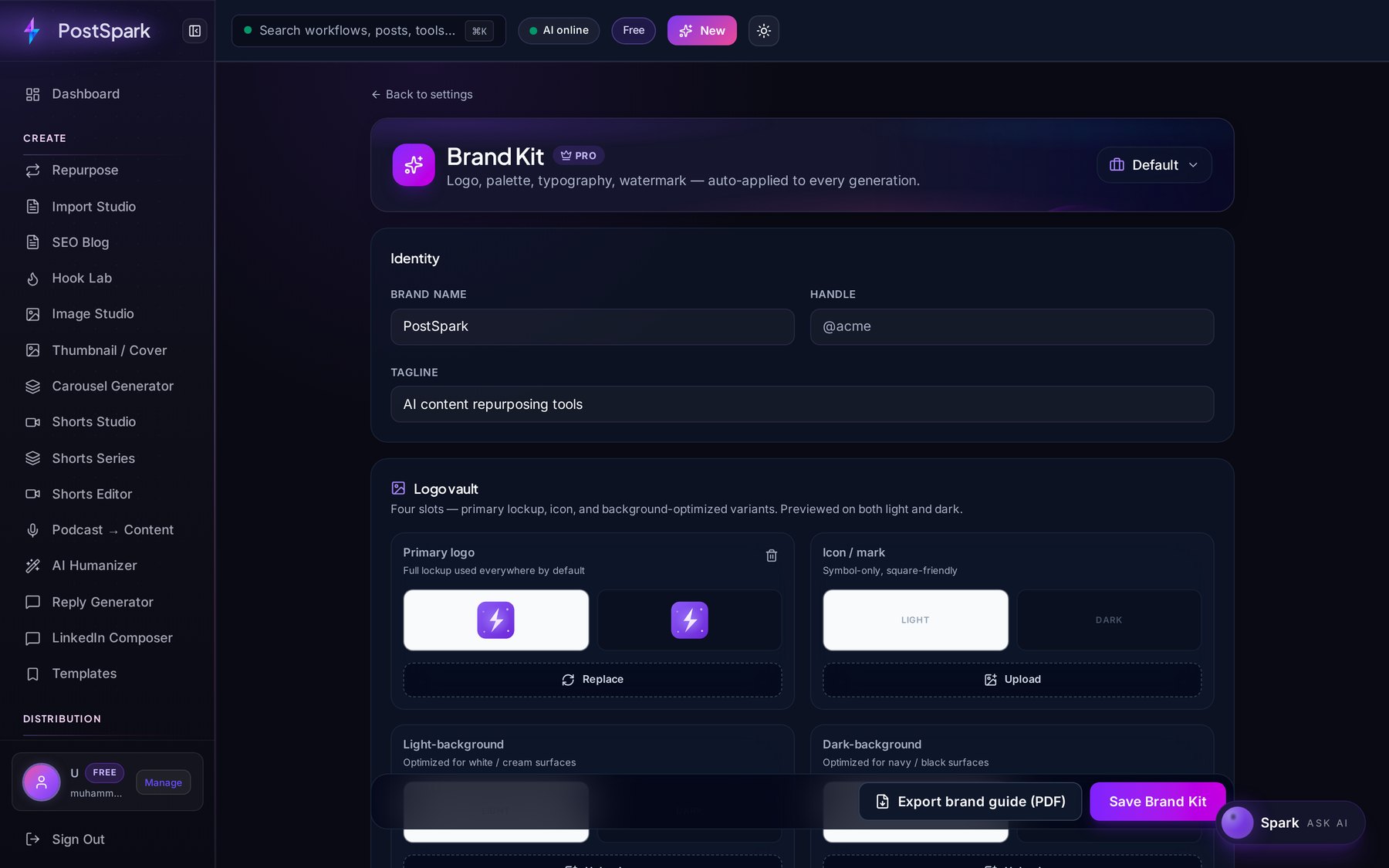 Carousel Generator preview